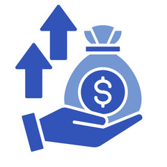 Base Salary  Icon Element For Design