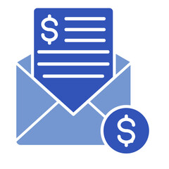 Payslip  Icon Element For Design