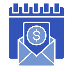 Annual Package  Icon Element For Design