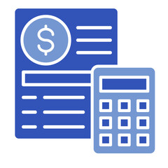Salary Calculator  Icon Element For Design