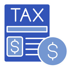 Withholding Tax  Icon Element For Design