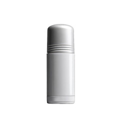 White roll-on deodorant bottle