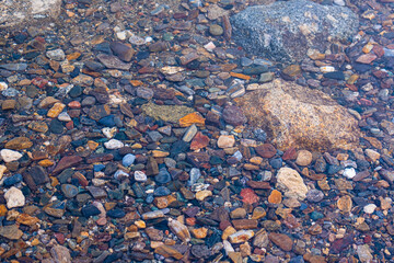 stones in the water