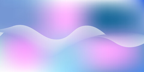 Gradient abstract background with circular line patterns. Vector illustration.