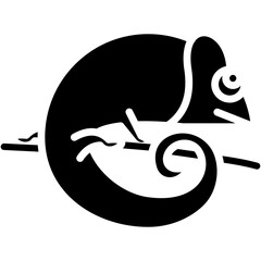 exotic pets glyph icon
