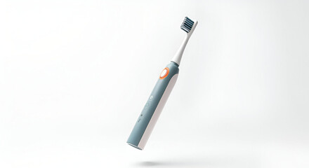 Electric Toothbrush on White Background
