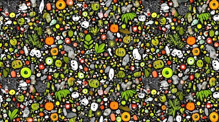 Colorful Assorted Halloween Candy Mix