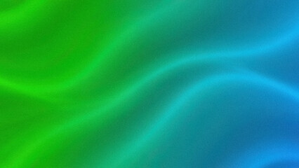 Smooth gradient of green to blue with subtle wave patterns and fine texture