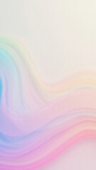 Obraz premium Soft pastel gradient waves with a subtle noise texture abstract background