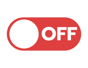 Off Toggle Switch Icon