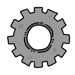 gear icon illustration design