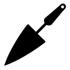 trowel isolated on white background