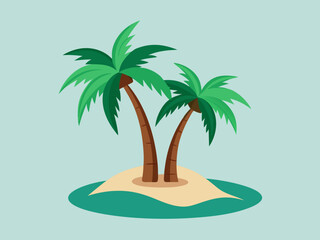 palm tree illustration