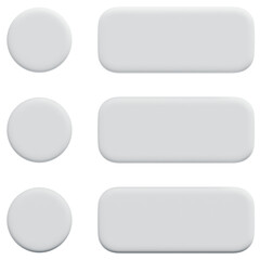 3D Minimal Ui Card Layout Icon