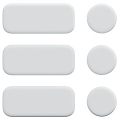 3D Content Footer Layout Icon