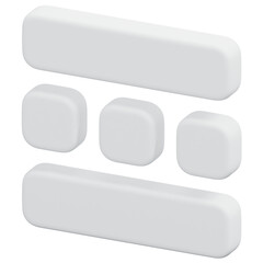 3D Stacked Content Blocks Icon