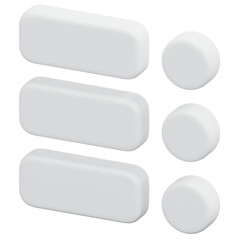 3D Content Footer Layout Icon