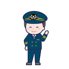 パイロット／ななめ／男性 04