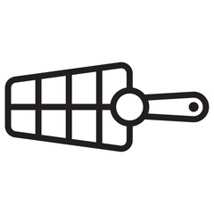 Dog muzzle icon vector illustration isolated sign