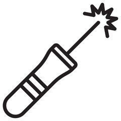 laser icon vector illustration isolated sign