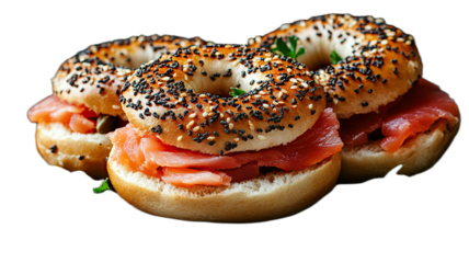 Smoked Salmon Bagels