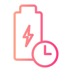 delay gradient icon