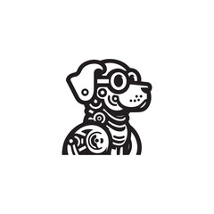 robot dog logo