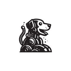robot dog logo