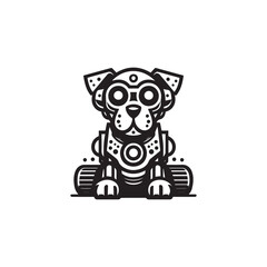 robot dog logo