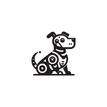 robot dog logo