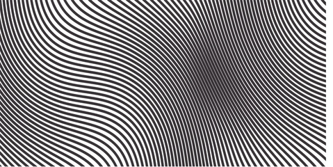 Black wavy line pattern, decorative hatching background, wavy lines texture, grid texture