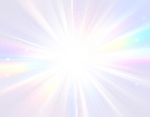 Fototapeta premium Pastel Light Rays and Sparkles – Dreamy Radiant Abstract Texture 