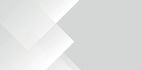 abstract banner background gray and white gradations. futuristic modern design shape colorful