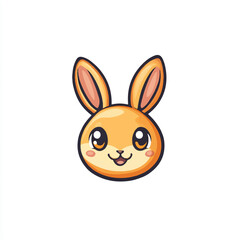 Obraz premium a cute tiny animal heads for stiker