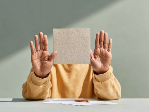 National Report Military Fraud Day Integrity Professional Businesswoman Rejecting Bribery in Modern Corporate Office for Autumn Anti-Corruption Marketing Campaign