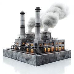 smoke from the chimney