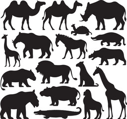 Majestic Elephant Silhouette"

"Walking Elephant Vector Art"

"Elephant Family in the Wild"

"Safari Elephant Silhouette Design"

"Graceful Elephant with Raised Trunk