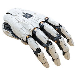 space rocket isolated on white