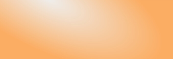 Abstract peach background with soft white glow at the top offers a gentle color gradient and a smooth transition of light, creating a warm and inviting visual perfect for backgrounds or designs.