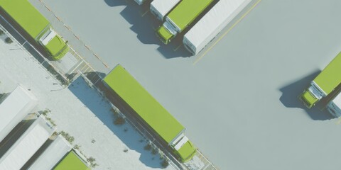 Quantum-Driven Logistics Center with Automated Supply Chain Vehicles and Digital Overlays - Advanced Smart Transport and Delivery Optimization Technology