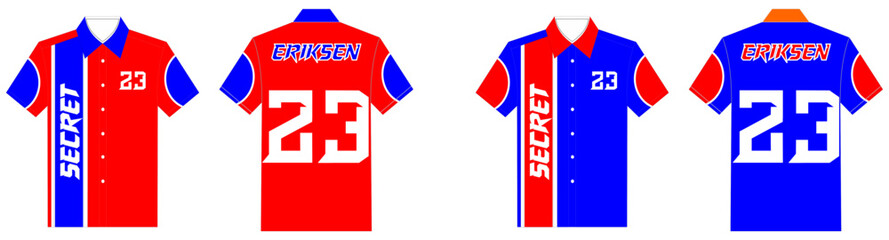 custom design Short sleeved men shirt