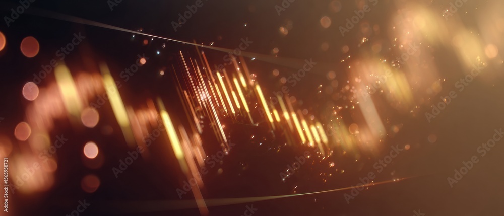 Aufkleber Premium Digital Gold Price Chart Visualization with Modern Market Data and Analytics for Confident Investment Insights and Financial Marketing Content