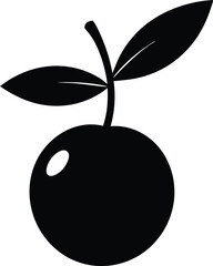 Camu Camu minimal clean design silhouette vector art illustration