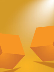 Flying Square Background