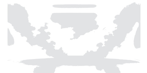 Obraz premium Global cartography illustration: detailed world map with continent and country borders, including the USA