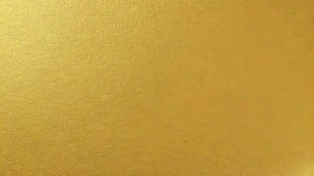 Isolated Luminous Gold Circle with Smooth Texture on Clean White Background