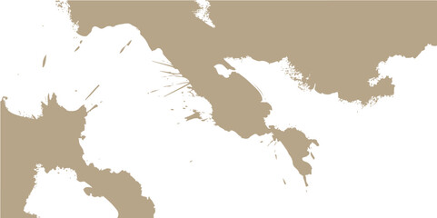 Grunge vector world and Italy maps illustration with country borders and continents © Ashraful