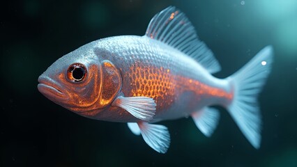 Ecological Scene of Fish Art