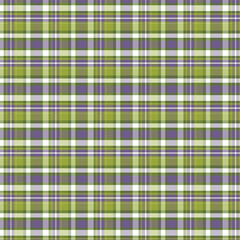Purple and Green Plaid Pattern Background