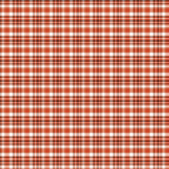 Seamless Orange and Black Gingham Design

